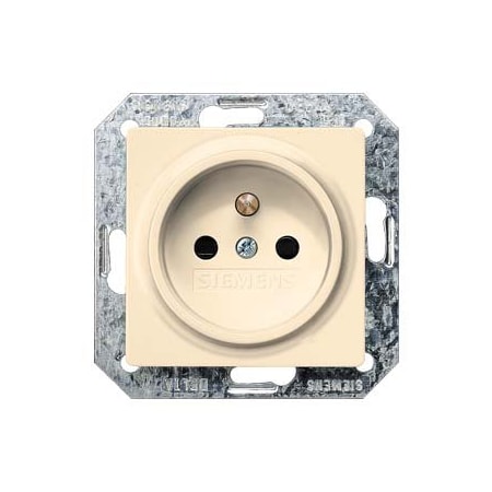Siemens DELTA i-system electrical white Socket outlet 10/16A 250 V with grounding pin 5UB1908