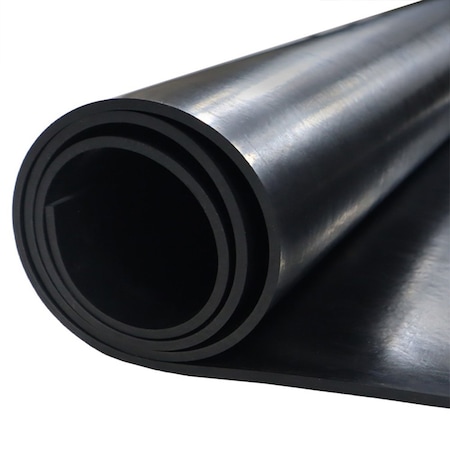 Rubber-Cal EPDM, Commercial Grade, 70A, 3/16 in x 36 in, 7ft 02-K209-0187-07