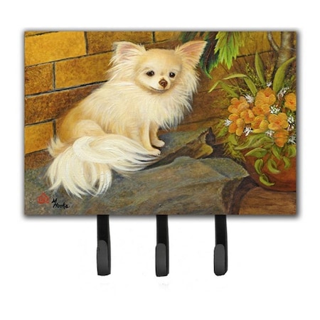 Carolines Treasures Chihuahua Just Basking Leash and Key Holder MH1053TH68