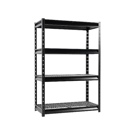 Zoro Select General Purpose Boltless Metal Shelving ATLAS482472-4H3000