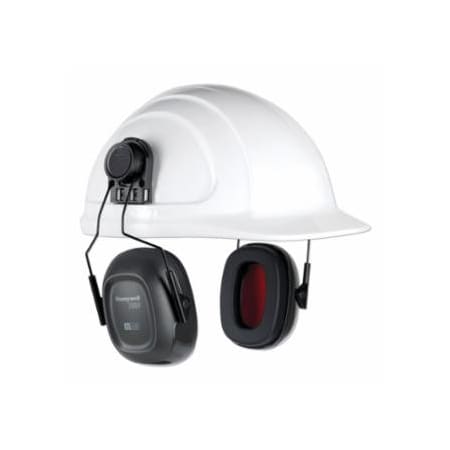 Howard Leight VeriShield, 100 Series Passive Earmuffs, 24 dB, Black, Hard Hat, VS120H 154-1035121-VS