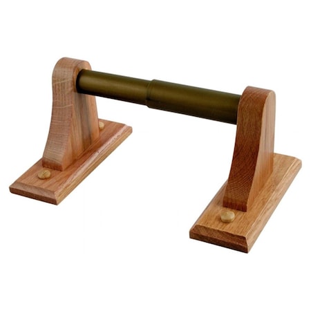 Ldr Industries Rustic Oak Toilet Paper Holder 165 9830
