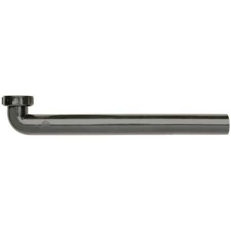Do It Best 1-1/2'' x 15'' Black Plastic Waste Arm DIB104AB