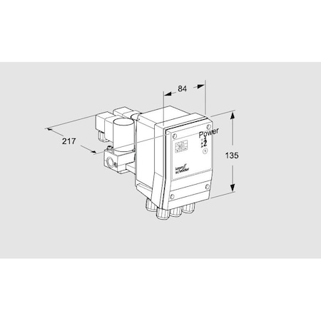 Honeywell Kromschroder Gas Leak Control TC 3N05Q/Q 120V 50/60 KS84765731