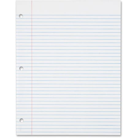 Tops Mediumweight 16-lb. Filler Paper  11x8-1/2  5/16   College Rule  500 Sheets Pack 62349