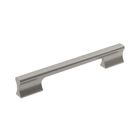 Amerock Status 6-5/16 inch (160mm) Center-to-Center Satin Nickel Cabinet Pull, 25PK 25VMP36839G10