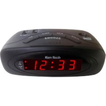 Sonnet LED Alarm Clock 2 USB Port-1.0A for Smart Phone - 3.1A For Tablets SO460600