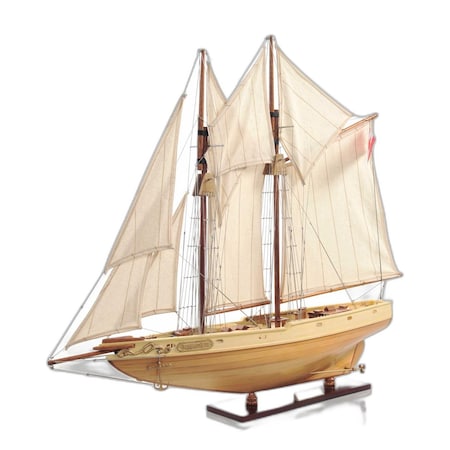 Homeroots Bluenose Model In Light Brown Finish 376349