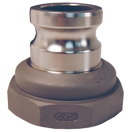 Dixon Cam and Groove Adapter, 2"xFNPT 3", SS 2030-A-SS