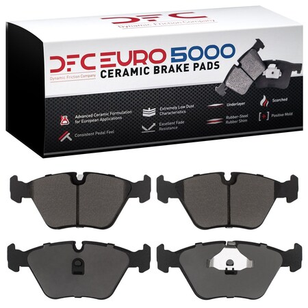 Dfc 5000 Euro Ceramic Disc Brake Pad Set,  1600-0394-10
