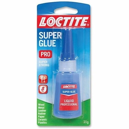 Loctite Super Glue, Professional Series, Clear, .71 oz 1405419