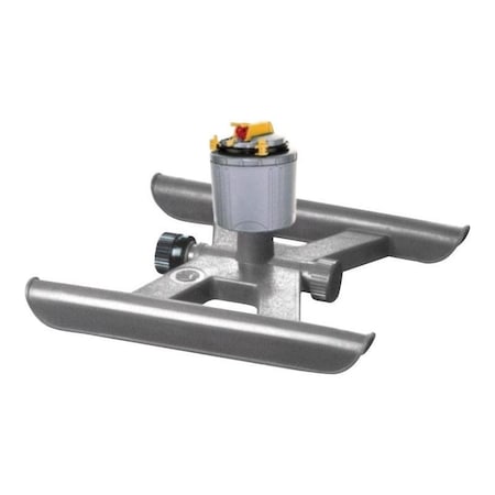 Quality Valve And Sprinkler Plastic Sled Base Impulse Sprinkler 5024 sq ft 525054