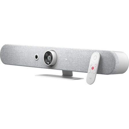 Logitech Rally Bar Mini All-In-One Video Bar for Small to Medium Rooms, White 960-001348