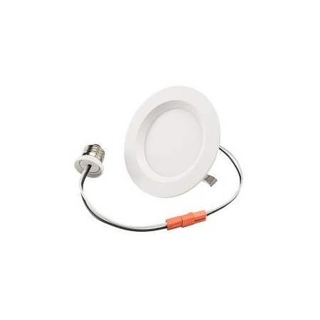 Keystone 4" LED Regressed Smooth Wafer Downlight Retrofit | Power Select 10/8/6W | Color Select 2700/3000/350 KT-LED10PSWD-4B-9CSF-DIM