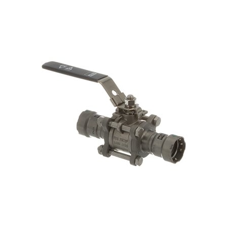 Viega Manual 2-Way Ball Valve, Press, SS 28501