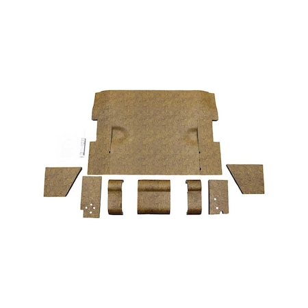 K&M Mfg Qwik Fit Lower Cab Kit for International Harvester 86 Series Original Western Brown Vinyl 4262