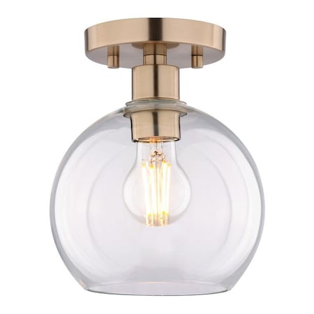 Boston Harbor CEIL LIGHT 1LT FLUSH MT SG 7IN OG24023