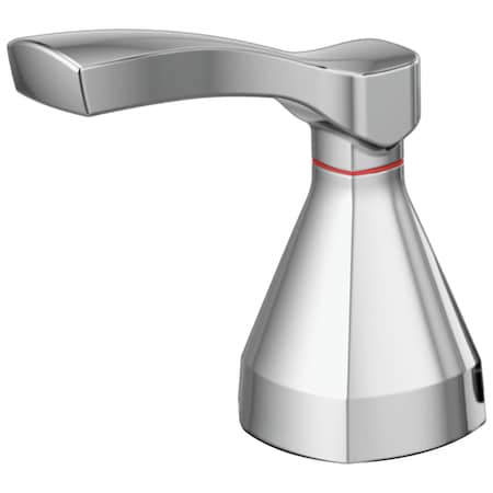 Delta Stryke Handle, 2L Left ASM Bath Faucet Lumicoat Chrome RP100362PCPR