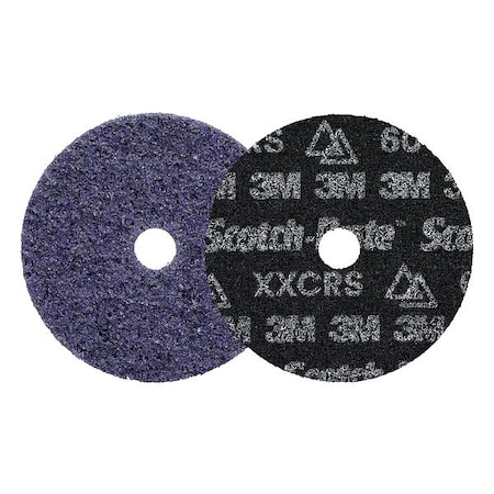 Scotch-Brite Precision Surface Conditioning Disc, Non-Woven, Ceramic, Extra Coarse, 100PK 7100358887