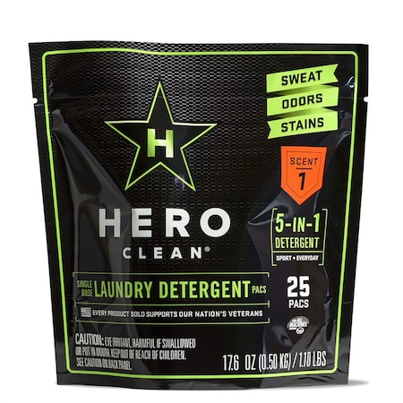 Hero Clean Juniper Scent Laundry Detergent Pod 45 pk 704400408