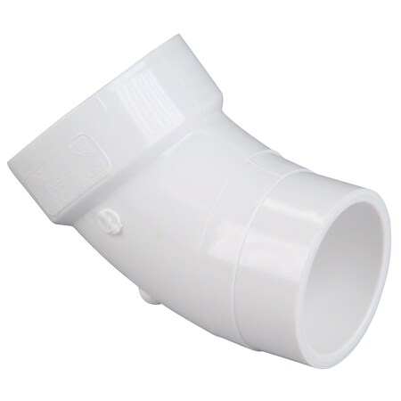 Nibco 48062R 8x4 Spigot x H 45 Street Elbow PVC K044500