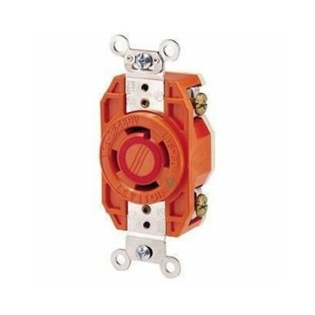 Leviton Industrial Grade Receptacle 30 Amp, 480 Volt 3-Phase 2730-IG