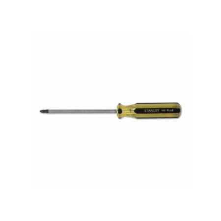 Stanley 100 Plus Phillips Tip Screwdriver, 11 in Long, Tip Size #3, 5/16 in Shank Dia 680-64-103-A