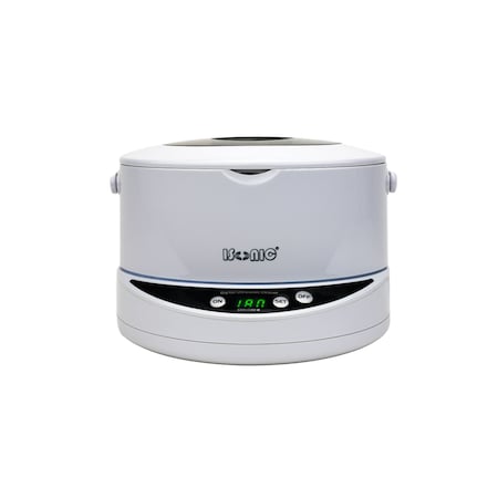 Isonic Digital Ultrasonic Cleaner  0.75L with Detachable Tank for Jewelry, Eyeglasses and CDs CDS200B
