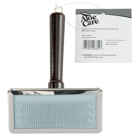Boss Pet Aloe Care Slicker Brush, Stainless Steel 06855