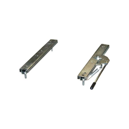 Uni Pro Slide Rail Kit Works with Milsco/175/223/225/229 Seats Silver 6043