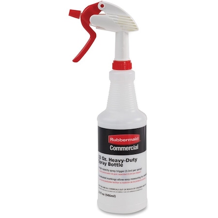 Rubbermaid Commercial 32oz Trigger Spray Bottle, No Color RCP9C03060000