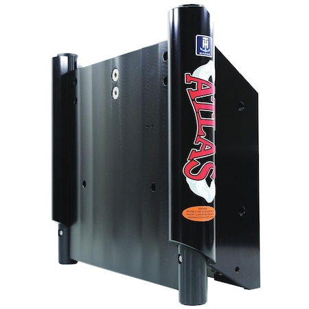 Atlas AHJ-4V-B-DP Hydraulic Jack Plate Setback - Black, 4 in. 3003.8139