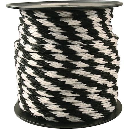 Do It Best 5/8''x150 ' Black & Wht Derby Polypropylene Rope 709923