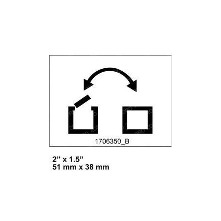 Jlg REPLACEMENT DECAL, COVER 1706350