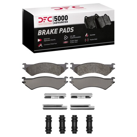 Dfc 5000 Advanced Disc Brake Pad Set,  1551-0802-01