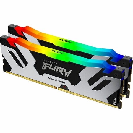 Kingston 48GB 7200MT/S DDR5 CL38 DIMM KIT OF 2 FURY RENEGADE RGB XMP KF572C38RSAK2-48