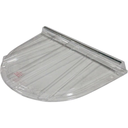 Wellcraft 58''x44-1/2'' Polycarbonate Window Well Flat Cover 56000960
