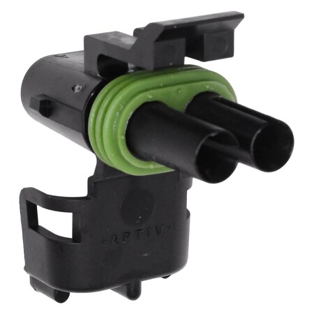 Auveco 2-Cavity Connector Shell For Female Terminal, 25PK 15952