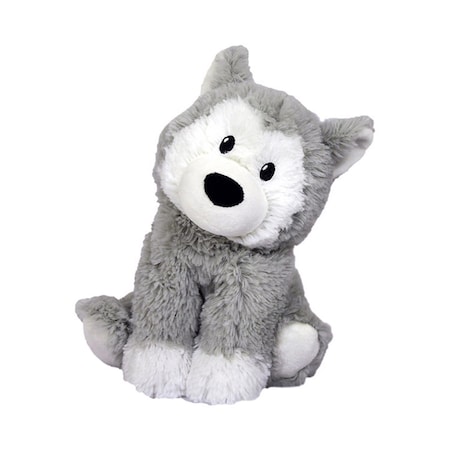 Warmies Husky Stuffed Animal Gray CP-HUS-1