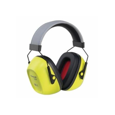 Howard Leight VeriShield, 100 Series Passive Earmuffs, 30 dB, Hi-Viz Yellow, Over-the-Head, VS130HV 154-1035110-VS