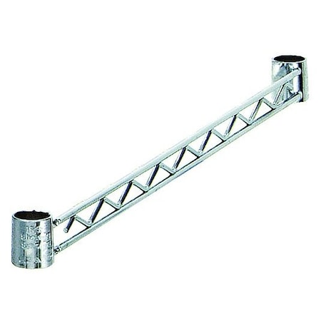 Quantum Storage Systems WIRE SHELVING 18in HANG RAIL CHROME HB18C