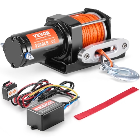 Vevor Electric Winch 13500 lbs 12V Truck Winch with 80 ft Synthetic Rope SC13000