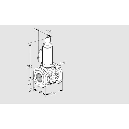 Honeywell Kromschroder VAS6T65A05LQSLE/PP/PP KS88206784