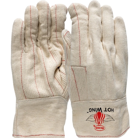 Boss Extra Heavy Weight Cotton Hotmill Glove with Felt Lining, Band Top, No Print 1BC42128ANP