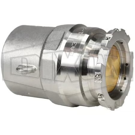 Dixon 2 in SS BAYONET DRY DIS ADAPTER FEMALE BA31K1-200