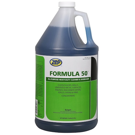 Zep Degreaser, 1 Gal Pail, Liquid, Blue-Green, 4 PK 085924