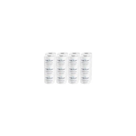 Park Place Double-ply Premium Bath Tissue Rolls - 2 Ply - 420 Sheets/Roll - Embossed Pattern - White, 24PK PRKVBT24