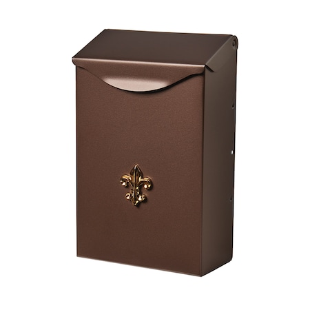 Architectural Mailboxes City Classic Vertical Wall Mount, Venetian Bronze BW110V04AM