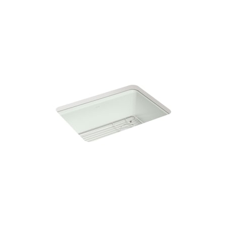 Kohler Riverby 27 undermount single-bowl kitchen sink Sea Salt 8668-5UA1-FF