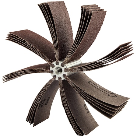 Merit Plain Flap B-8 Bore Polisher 5-3/4 x 1-1 08834154163